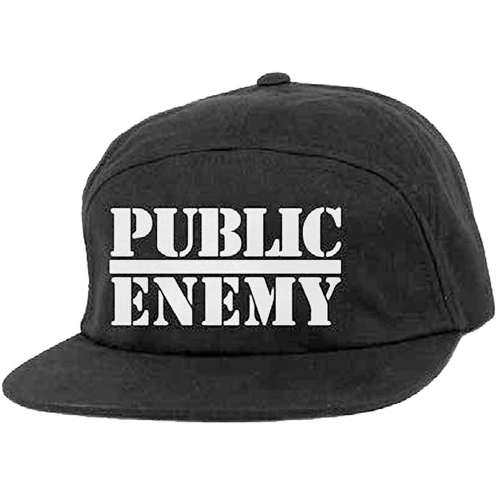 Public Enemy - Logo Casquette - Noir